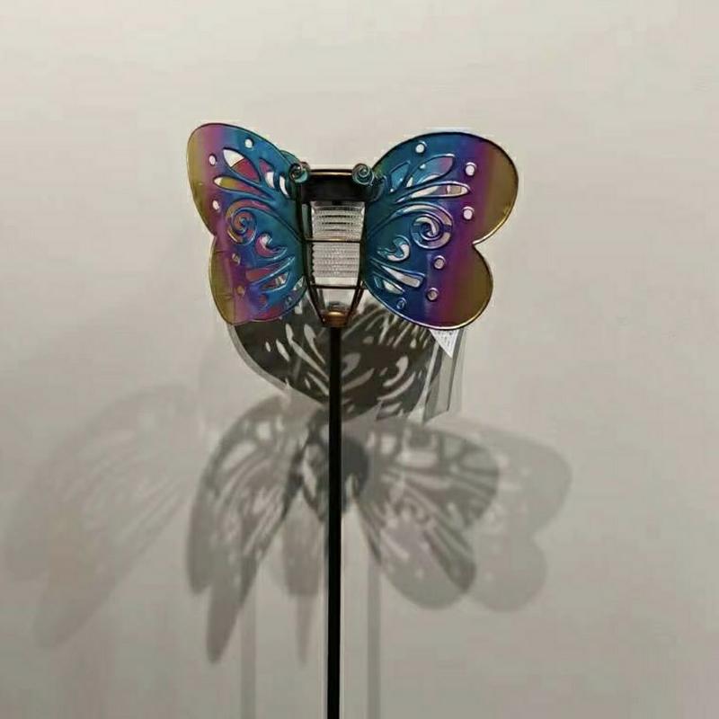 butterfly solar wind spinner